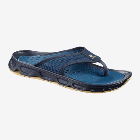 Salomon RX BREAK 4.0 Mens Flip Flops Blue UK ABGV
